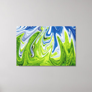 Landschaft Abstrakte Kunst Beste moderne Kunst Leinwanddruck