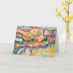 Landschaft am Ciotat   Georges Braque   Karte