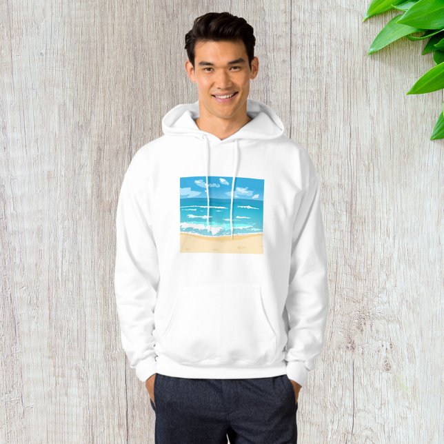 Landschaft am tropischen Meer Hoodie (Von Creator hochgeladen)