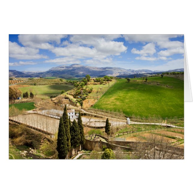 Landschaft Andalusien Landschaft in Spanien (Vorderseite (Horizontal))