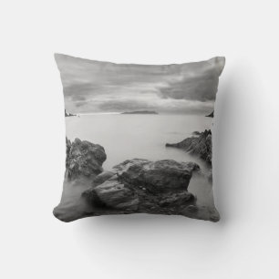 Landschaft auf West Shetland Kissen