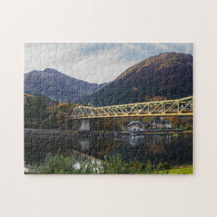 Landschaft Ballachulish Bridge GlenCoe Schottland Puzzle
