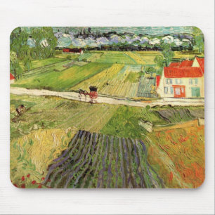 Landschaft, Beförderung und Zug durch Vincent van  Mousepad