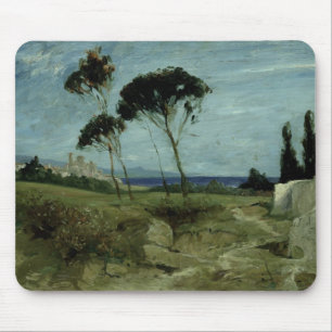 Landschaft bei Nettuno, 1887 Mousepad