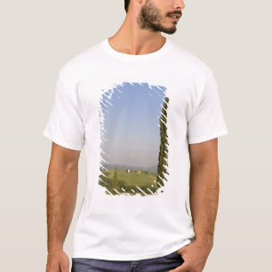 Landschaft bei Pienza. Val d'Orcia, Siena T-Shirt