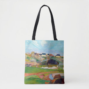 Landschaft bei Pouldu Gemälde von Paul Gauguin