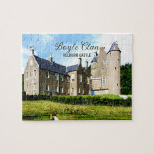 Landschaft Boyle Scottish Clans Kelburn Castle Puzzle