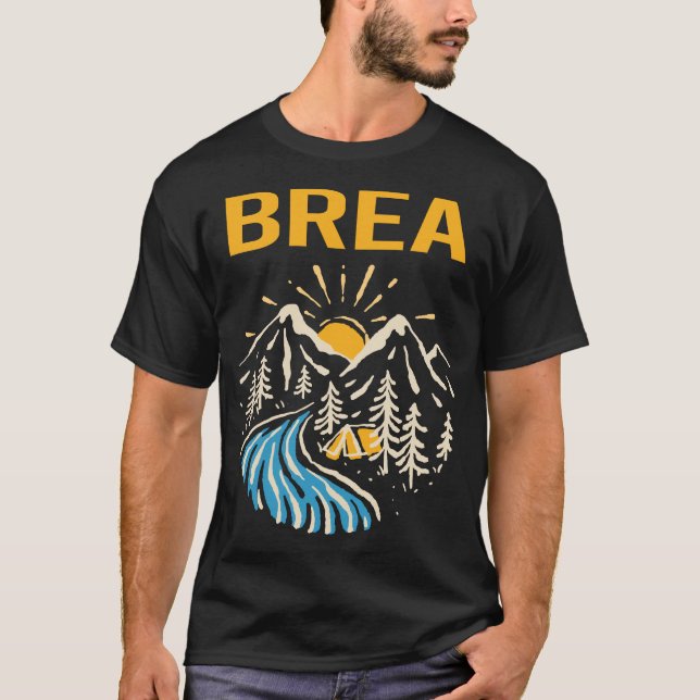 Landschaft Brea T-Shirt (Vorderseite)