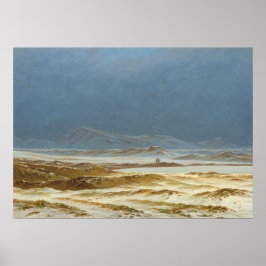 Landschaft: Caspar David Friedrich Kunstgedicht Poster