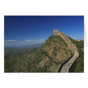 Landschaft der Chinesischen Mauer, China