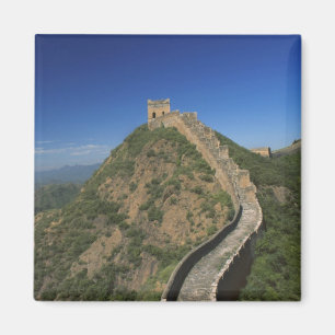 Landschaft der Chinesischen Mauer, China Magnet