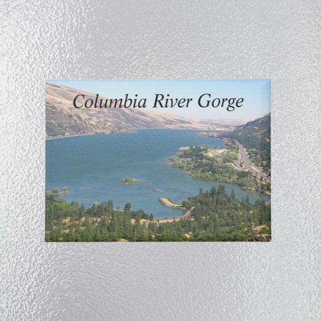 Landschaft der Columbia River Gorge Magnet (In Situ Fridge)