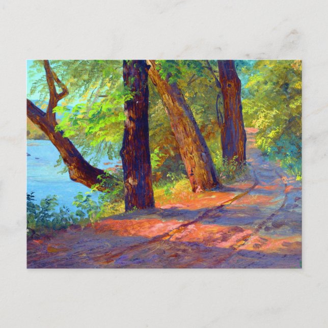 Landschaft der Frederic Edwin Church Postkarte (Vorderseite)