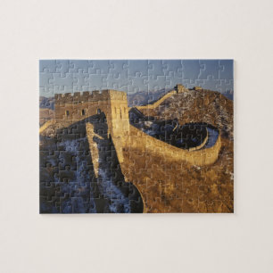Landschaft der Großen Mauer bei Sonnenuntergang, C Puzzle