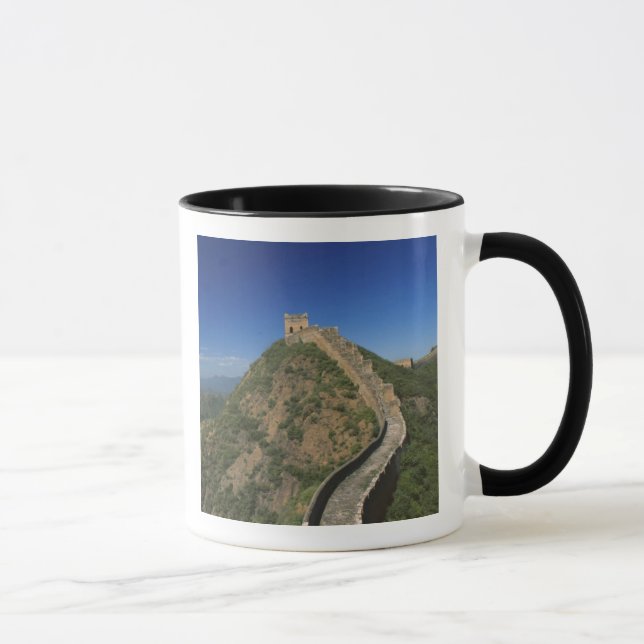 Landschaft der Großen Mauer, China Tasse (Rechts)