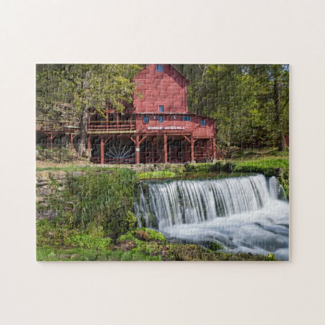 Landschaft der Hodgson-Mühle Puzzle (Horizontal)