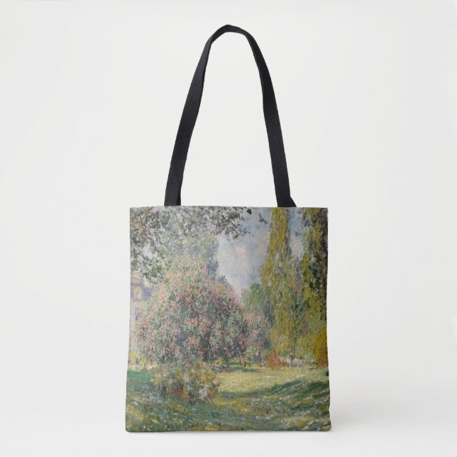 Landschaft: Der Parc Monceau (Vorderseite)