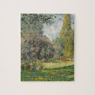 Landschaft - Der Parc Monceau - Claude Monet Puzzle