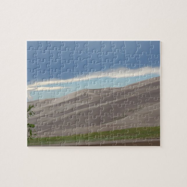 Landschaft der Sanddünen Puzzle (Horizontal)
