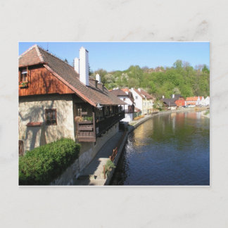 Landschaft der Tschechischen Republik Postkarte