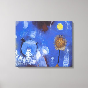 "Landschaft der Vergangenheit" durch Paul Klee Leinwanddruck