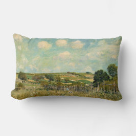 Landschaft der Wiesen (von Alfred Sisley) Lendenkissen