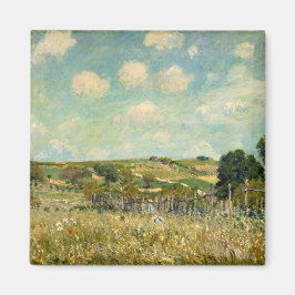 Landschaft der Wiesen (von Alfred Sisley) Magnet