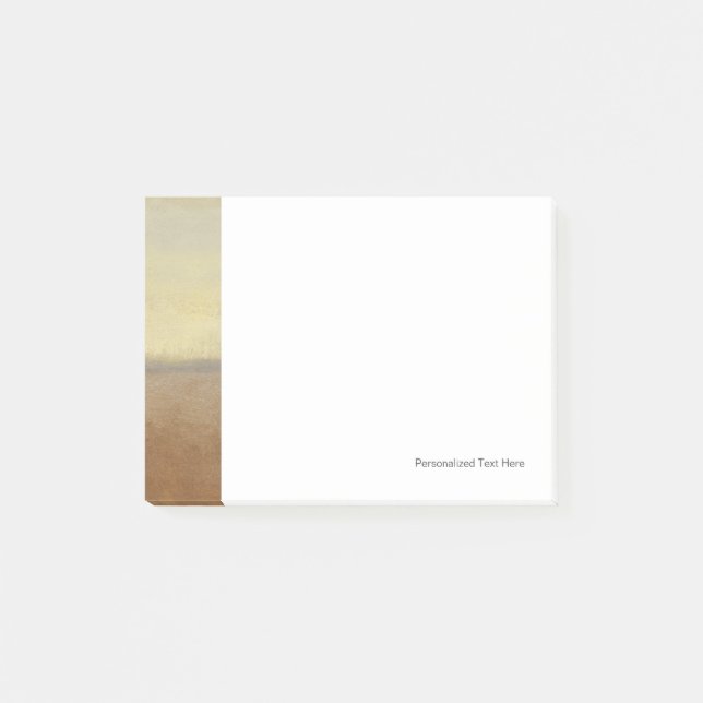 Landschaft der Wüste von Norman Wyatt Post-it Klebezettel (Vorderseite)