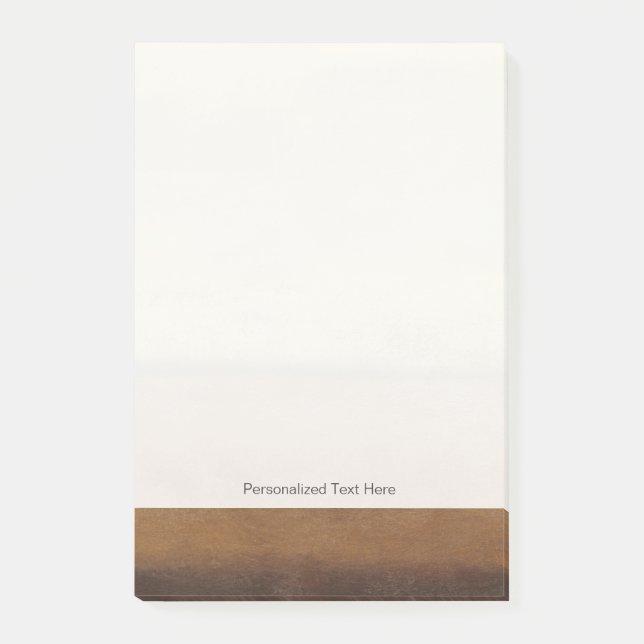 Landschaft der Wüste von Norman Wyatt Post-it Klebezettel (Vorderseite)