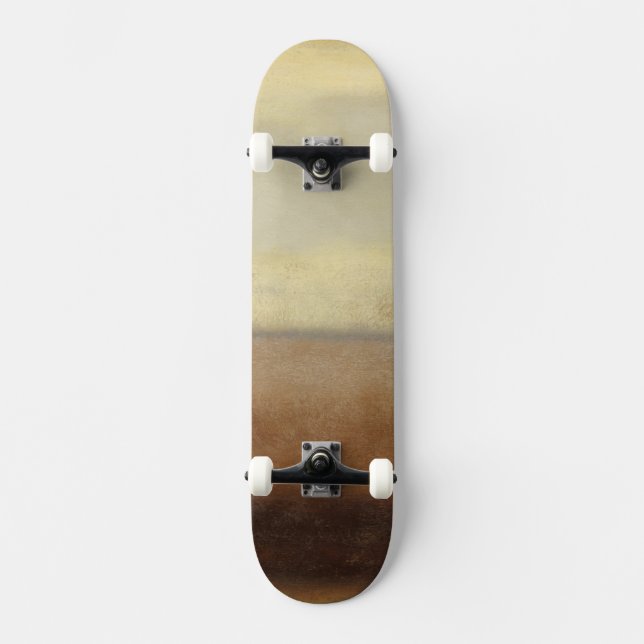 Landschaft der Wüste von Norman Wyatt Skateboard (Vorderseite)