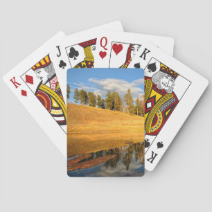 Landschaft des Gelbsteins Spielkarten