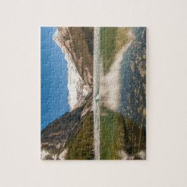 Landschaft des Lake Louise, Alberta, Kanada Puzzle