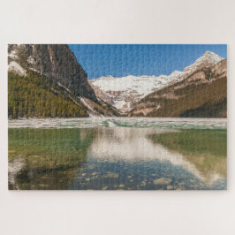 Landschaft des Lake Louise, Alberta, Kanada Puzzle