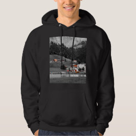 Landschaft des ländlichen Raums Hoodie
