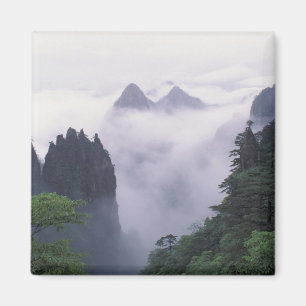 Landschaft des Mt. Huangshan (Gelber Berg) in Magnet