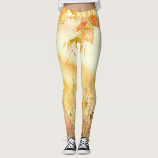 Landschaft des Regenwaldes Kunst, Dichtung und Mus Leggings
