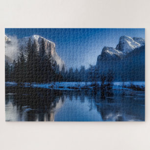 Landschaft des Yellowstone-Nationalparks Wyoming Puzzle