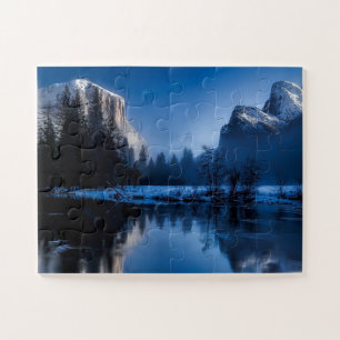 Landschaft des Yellowstone-Nationalparks Wyoming Puzzle