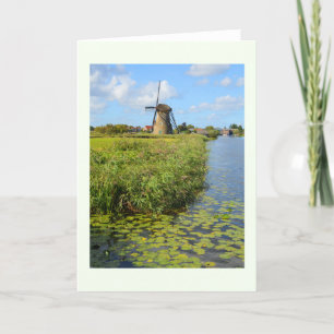 Landschaft Feiertagskarte