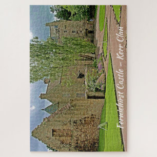 Landschaft Ferniehirst Burg - Clan Kerr Puzzle