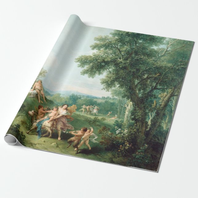 Landschaft Francesco Zuccarelli mit der Bildung Geschenkpapier (Ungerollt)