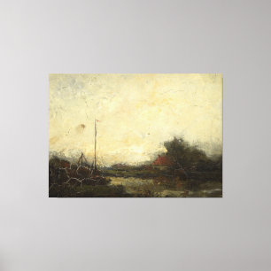 Landschaft, Frans Helfferich, 1890 - 1920 Leinwanddruck