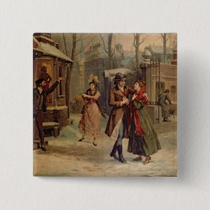 Landschaft für die Szene mit Mimi und Rodolfo Button