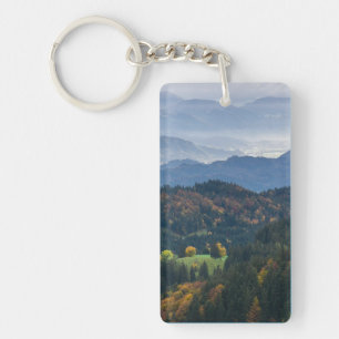 Landschaft-Gebirge Schlüsselanhänger