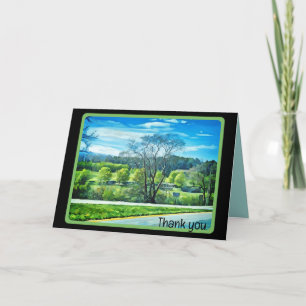 Landschaft geklappt dank Karte