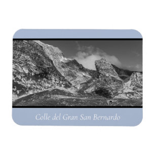 Landschaft Gran San Bernardo Magnet