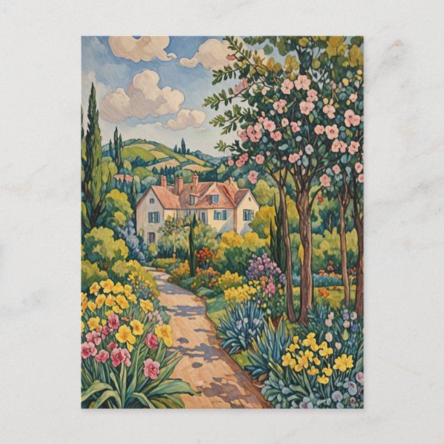 Landschaft Haven Postkarte (Vorderseite)