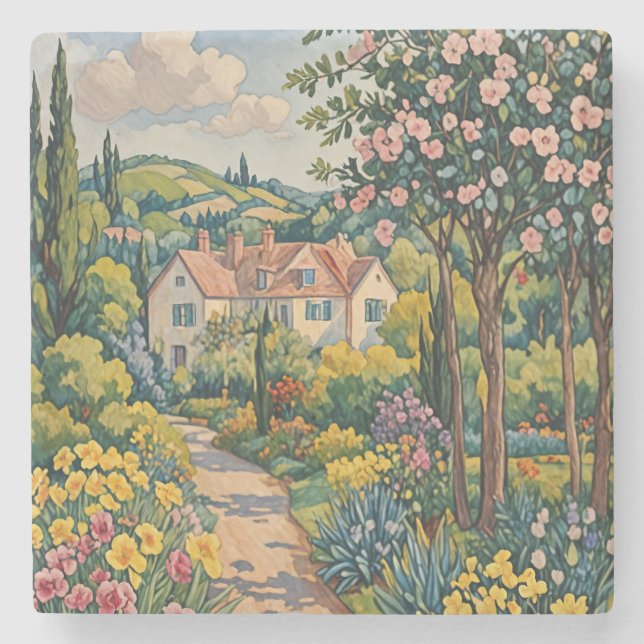 Landschaft Haven Steinuntersetzer (Vorderseite)