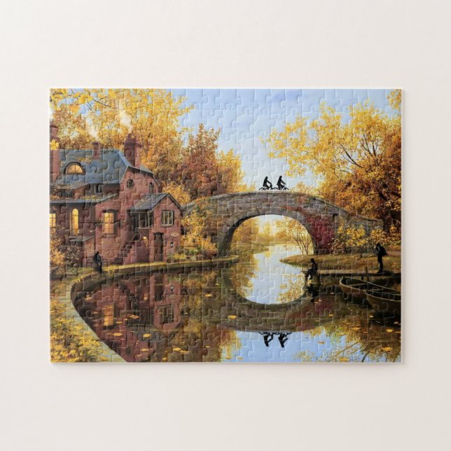 Landschaft - Herbst Puzzle (Horizontal)