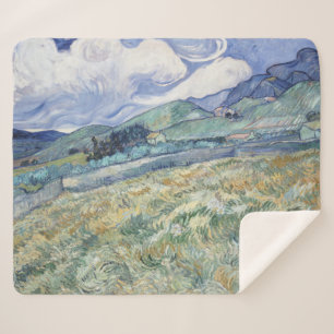 Landschaft hinter Saint-Paul Vincent van Gogh Sherpadecke